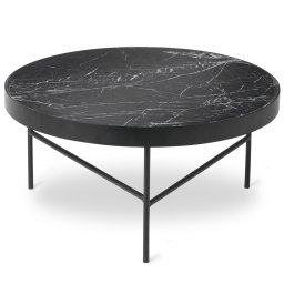 Ferm Living designové konferenční stoly Marble table (Ø 70,5 cm)