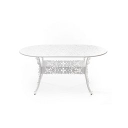 Seletti designové zahradní stoly Oval Aluminium Industry Collection