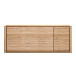 Ethnicraft designové komody Shadow Sideboard - 4 doors