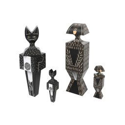 Vitra designové figurky Wooden Dolls Cat & Dog