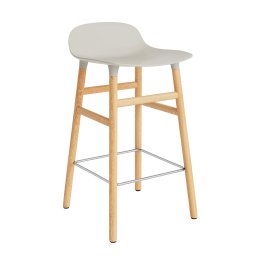 Normann Copenhagen designové barové židle Form Barstool Wood (65 cm)