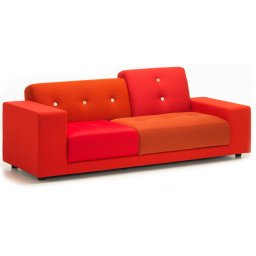 Vitra designové sedačky Polder Compact (šířka 225 cm)