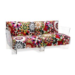 Kartell designové dvousedačky Pop Missoni Two Seater