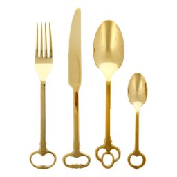 Seletti designové příbory Keytlery (24 kusů, set pro 6 osob)