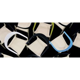 PLANK židle Monza Armchair Black