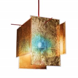Ingo Maurer designová závěsná svítidla 24 Karat Blau