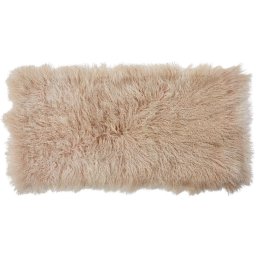 Natures Collection designové kožešinové deky Tibetan Sheepskin Plaid (60 x 120 cm)