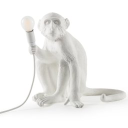 Seletti designové stolní lampy Monkey Sitting