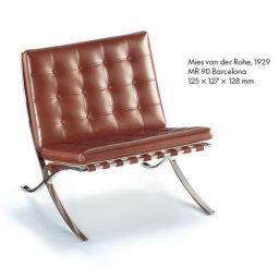 Vitra designové miniatury Mr 90 Barcelona