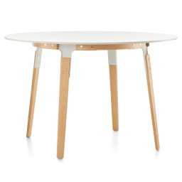 Magis jídelní stoly Steelwood Table Round