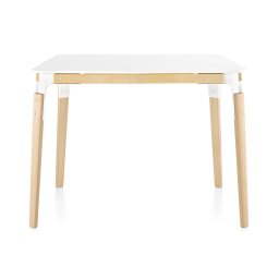 Magis jídelní stoly Steelwood Table Square (90 x 76 x 90 cm)