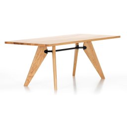 Vitra designové jídelní stoly Table S.A.M. Bois (220 x 74 x 90 cm)
