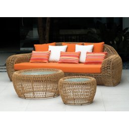 Kenneth Cobonpue designové konferenční stoly Balou Coffee Table (průměr 61 cm)