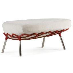 Kenneth Cobonpue designové podnožky Dragnet Ottoman