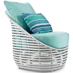 Kenneth Cobonpue designová zahradní křesla Oasis Easy Armchair