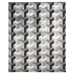DESIGNERCARPETS designové koberce Verner Panton Vp Ypsilon Grey (hedvábí)