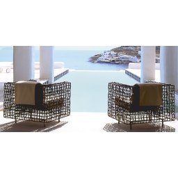 Kenneth Cobonpue designová křesla Yin & Yang Easy Armchair