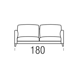 Beltá / Frajumar designové sedačky Slim 180 cm
