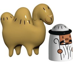 Alessi designové figurky Amir & Camelus
