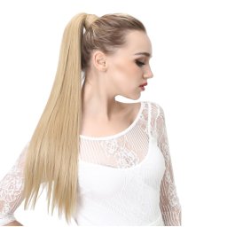 Girlshow Culík, cop vlnitý na zavazování - M27/613 (mix karamelová/beach blond)