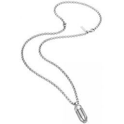 Pánský náhrdelník z chirurgické oceli Police PJ26189PSS/01