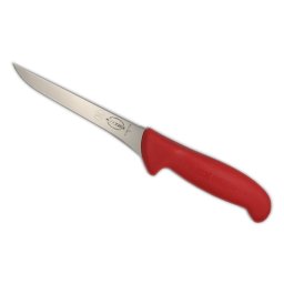 F. Dick - Nůž vykosťovací 15 cm, úzká čepel, červený
