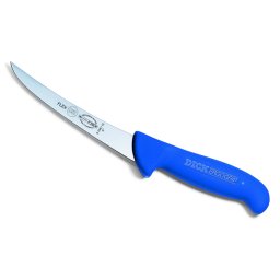 F. Dick - Nůž vykosťovací 15 cm, zahnutá čepel, ohebný, modrý