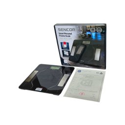 OSOBNÍ VÁHA SENCOR SBS-8002BK (kalibrační list ČMI)