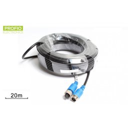 Kvalitní 4 pin odstíněný kabel k AHD kameře 20 m