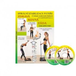 Spirální stabilizace páteře - Sada 2 DVD, 11 Základních cviků