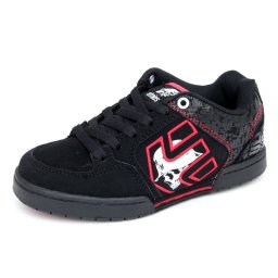 boty dětské ETNIES - Kids Metal Mulisha Charter - BLACK-BLACK-RED