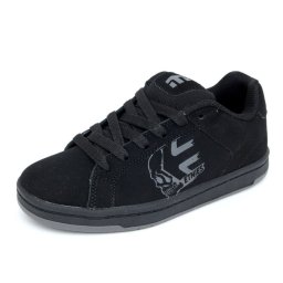 boty dětské ETNIES - Kids Wraith - BLACK-CHARCOAL