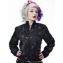 bunda dámská DEAD THREADS - Pink - NBD1360
