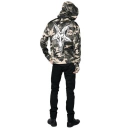 bunda pánská BLACK CRAFT - Baphomet Camo - CJ001BT