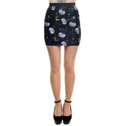 sukně dámská TOO FAST - MERCY - HALLOWEEN CAT & PUMPKINS - WSKMR-T-CAT