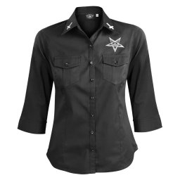 košile dámská AMENOMEN - BELIEVE IN YOURSELF - OMEN003D3/4