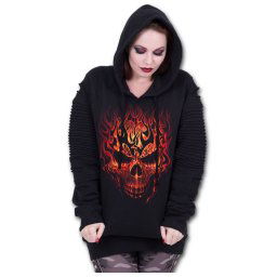 mikina dámská SPIRAL - SKULL BLAST - T152F275