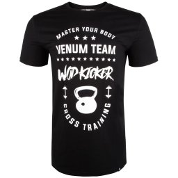 tričko pánské VENUM - Wod Kicker - Black/White - VENUM-03404-108