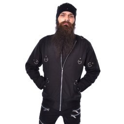 bunda pánská Heartless - DARK JACKET - BLACK - POI618