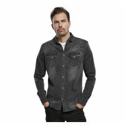 košile pánská BRANDIT - Riley - Denims - 4020-schwarz