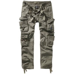 kalhoty pánské BRANDIT - Pure slim fit - 1016-olive