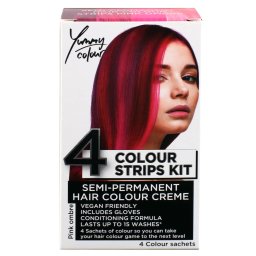 barva na vlasy STAR GAZER - Yummy Colour 4 Color Strips Kit - Pink - SGS234Ombr