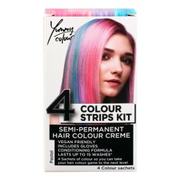 barva na vlasy STAR GAZER - Yummy Colour 4 Colour Strips Kit - Pastel - SGS234