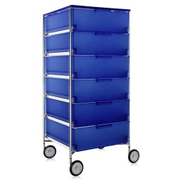 Kartell designové kancelářské kontejnery Mobil (6x zásuvka)