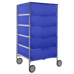 Kartell designové kancelářské kontejnery Mobil (5x zásuvka)