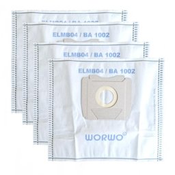 Sáčky WORWO ELMB04 pro AEG Gr.5, Progress, Zanussi CompactGo a další mikrovlákno 4ks