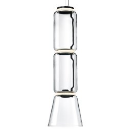 Flos designová závěsná svítidla Noctambule Suspension 2 Low Cylinder Cone