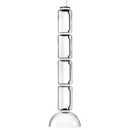 Flos designová závěsná svítidla Noctambule Suspension 4 Low Cylinder Bowl