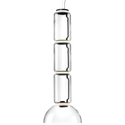 Flos designová závěsná svítidla Noctambule Suspension 3 Low Cylinder Bowl
