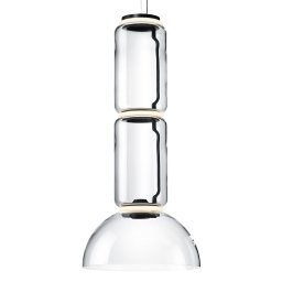 Flos designová závěsná svítidla Noctambule Suspension 2 Low Cylinder Bowl